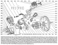 R 035V90 Кольцо маслосъемное D.90 мм V90