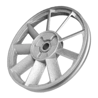 Шкив ф368 мм A2 поршневого блока Remeza LB50-2; LB75-2 R 21212004