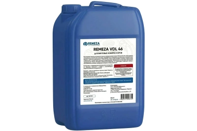 Компрессорное масло Remeza VDL 46, полусинтетическое, 20 л. Remeza 1577777